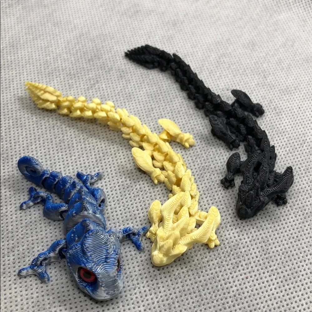 3D printed Reptile Décor Figurine
